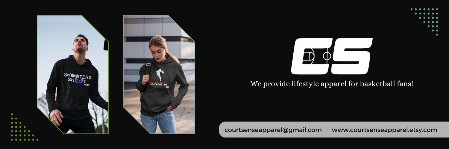 Court Sense Apparel banner
