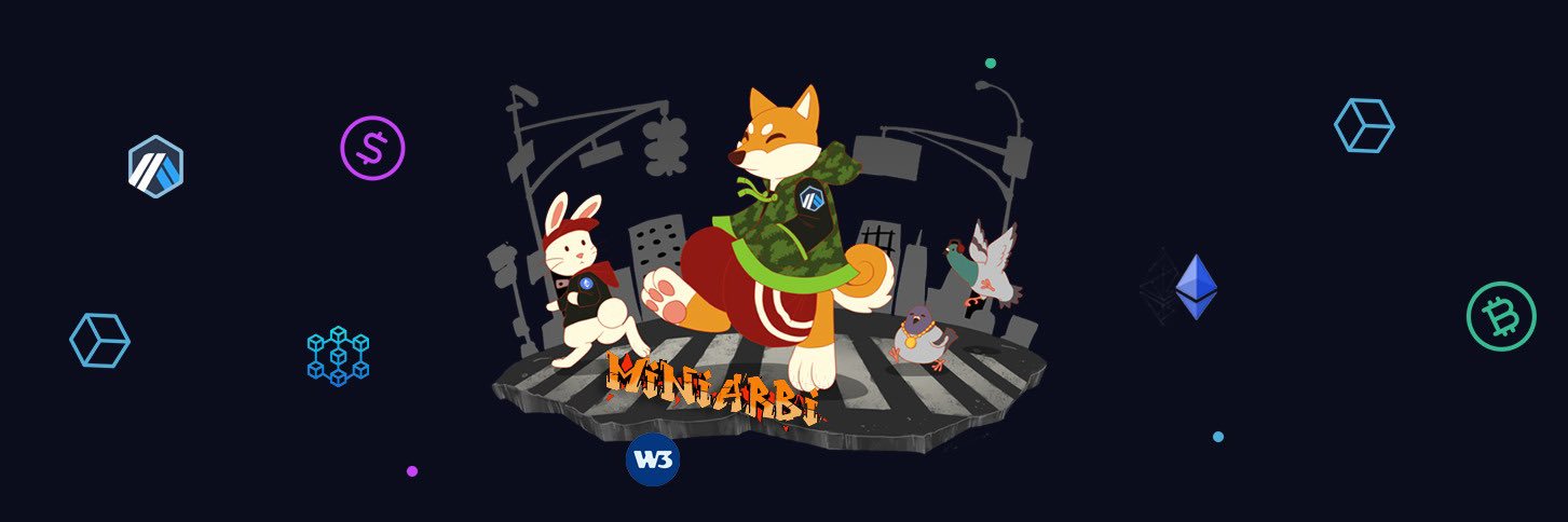 MiniArbi Coin (💙,🧡) banner
