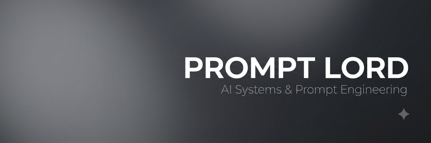 LordPromptX's profile banner image