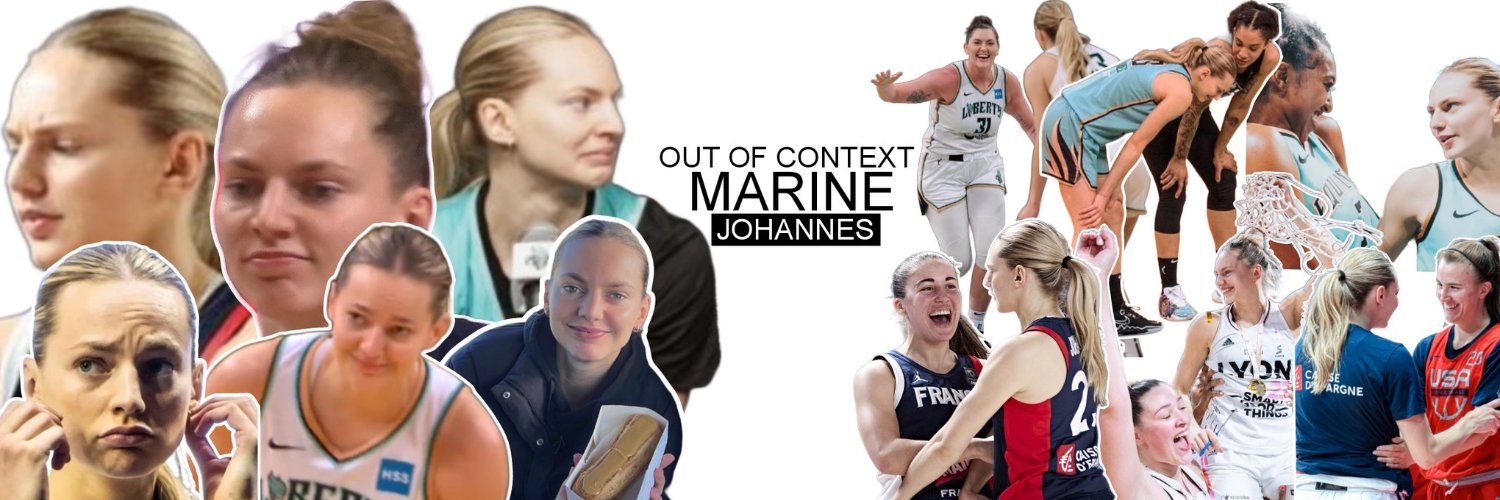 Out of context Marine Johannès 🎨🏀's banner