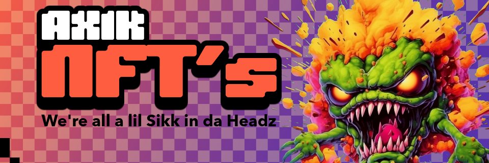 Axik NFT's banner