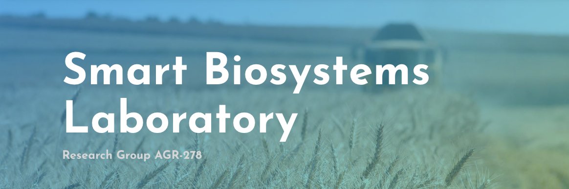 Smart Biosystems Laboratory banner