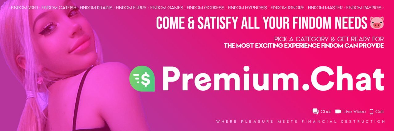 Findom Chat💰By Premium.Chat banner