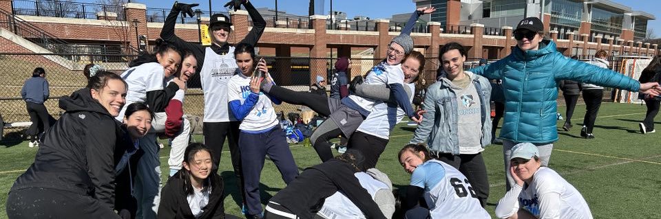 JHU Women’s Frisbee banner