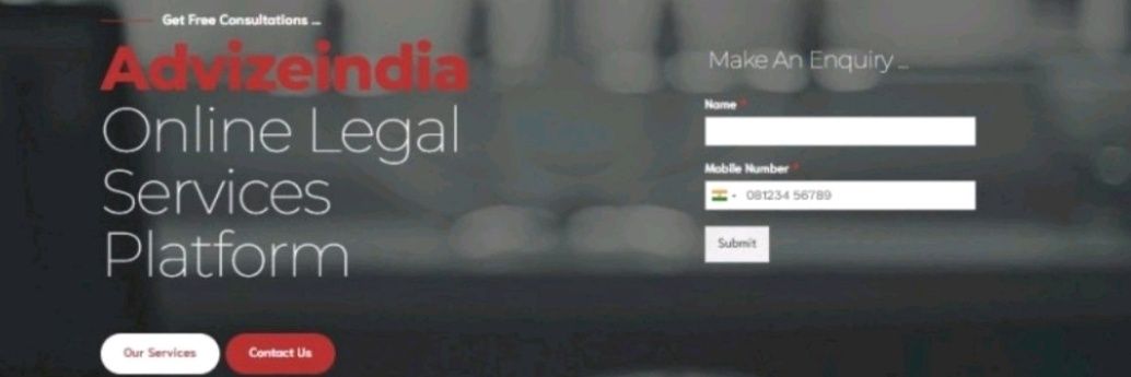 Advizeindia's profile banner image