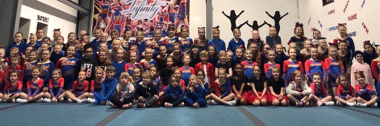 Infinity Cheer&Dance UK banner