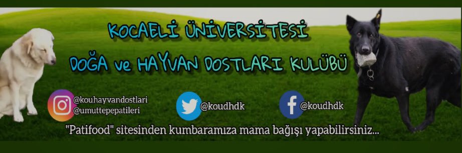 KOÜ Doğa ve Hayvan Dostları Kulübü 🐾 banner