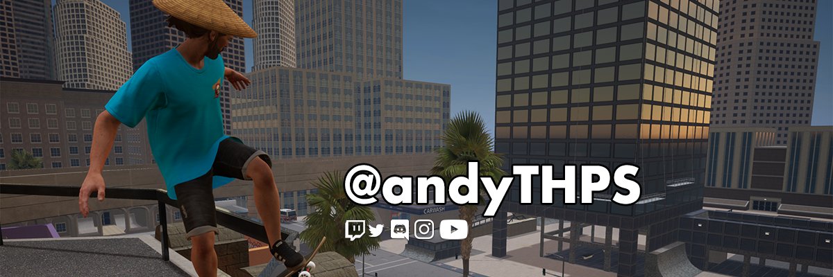 andyTHPS 💙 banner