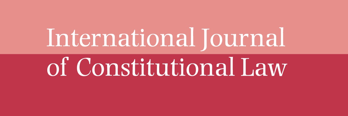 International Journal of Constitutional Law banner