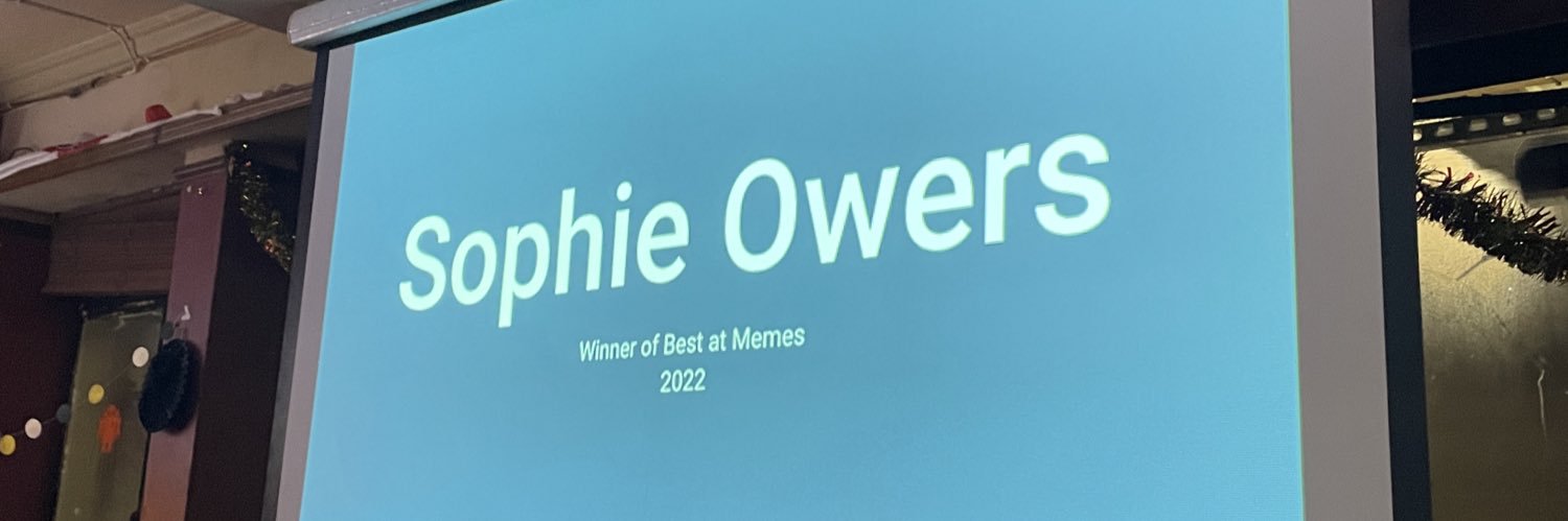 sophowers's profile banner image