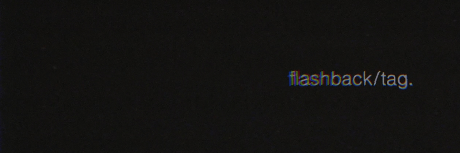 flashback/tag. banner