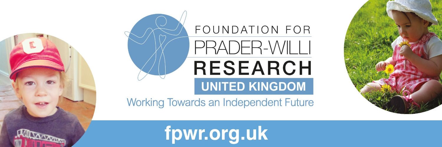 Foundation for Prader Willi Research UK banner