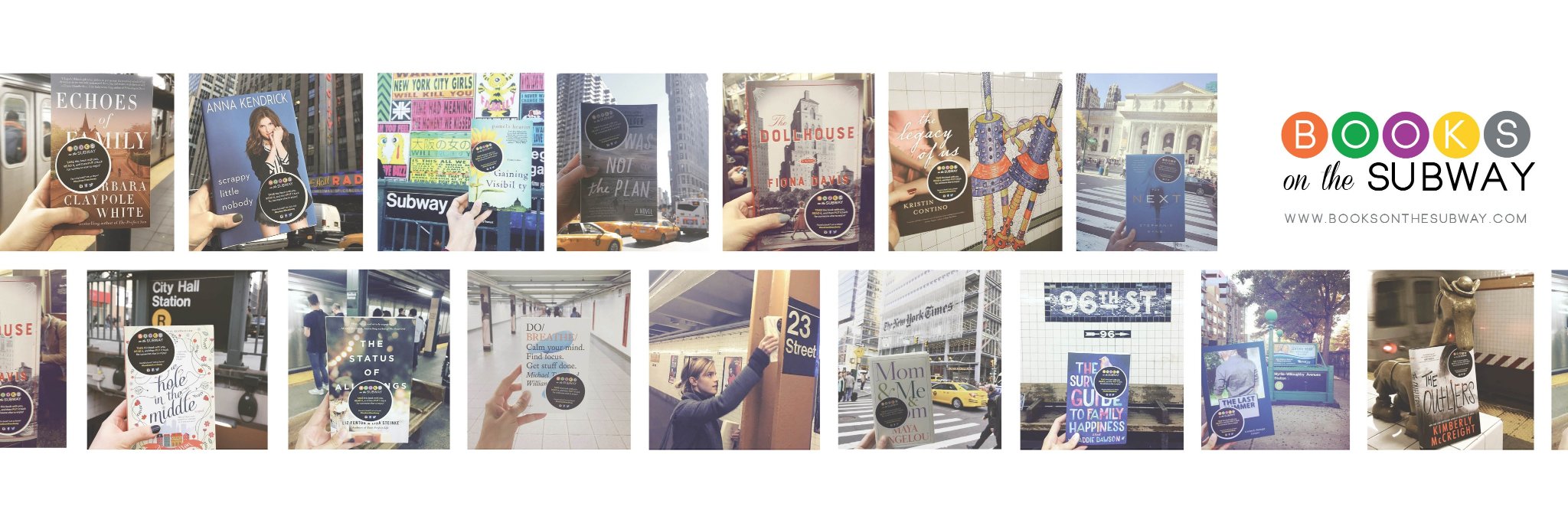 Books on the Subway banner