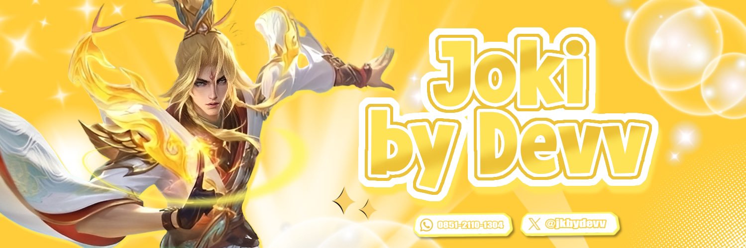 Devv || Joki ML & Topup Games banner