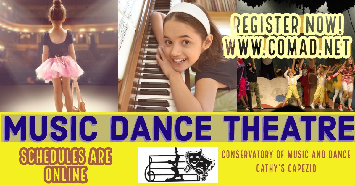 Conservatory of Music and Dance banner