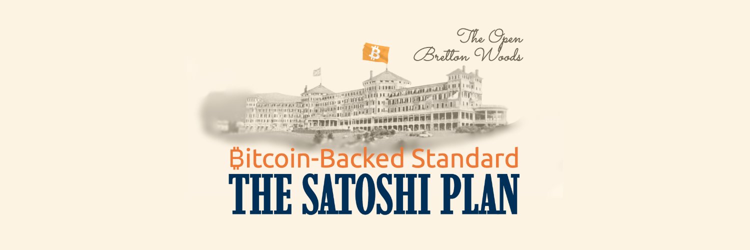 The Satoshi Plan banner