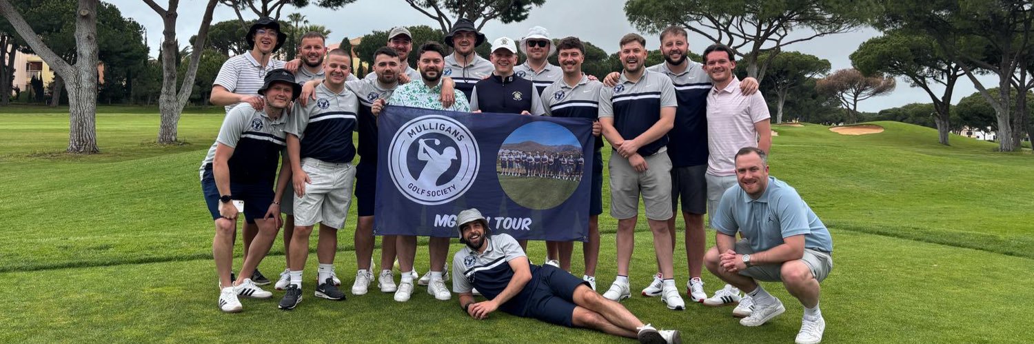 Mulligans Golf Society banner