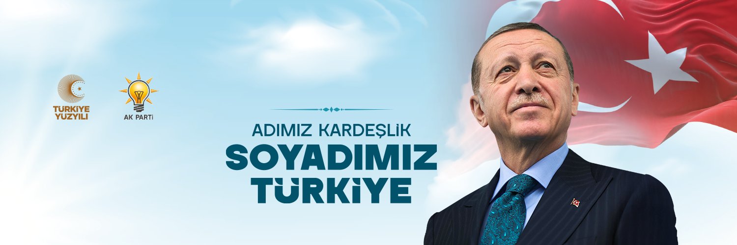 AK Parti's banner