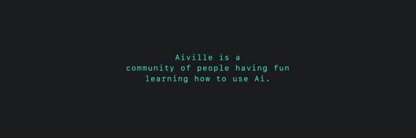 aivilledotcom Profile Banner