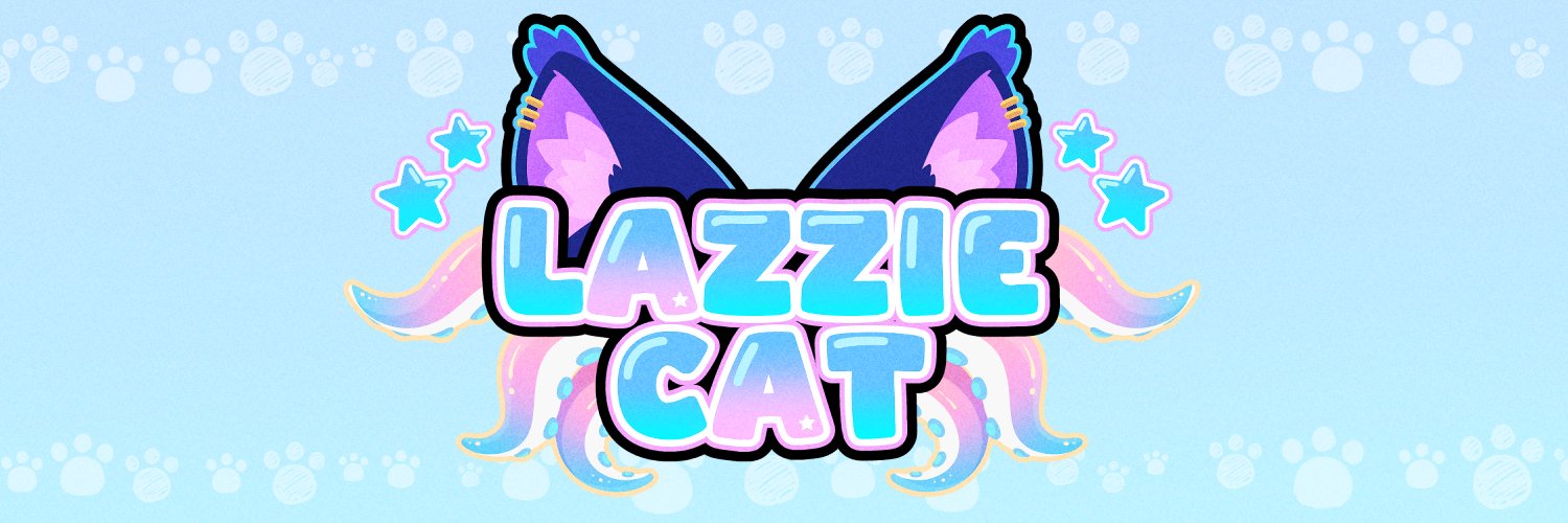 🔞LazzieCat 💙🩷💜 banner