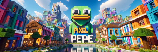 Pixel Pepe Profile Banner