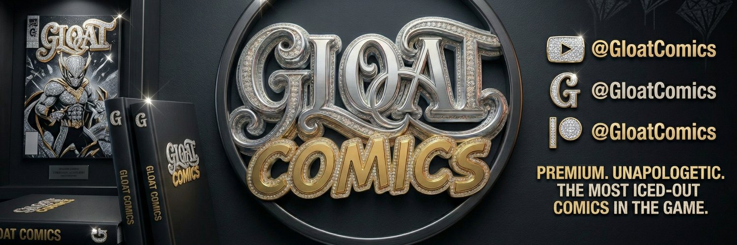 GLOAT Comics banner