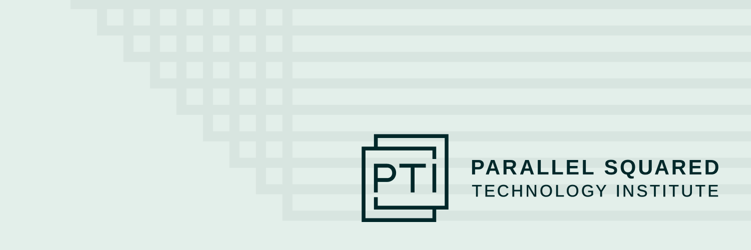 Parallel Squared Technology Institute (PTI) banner