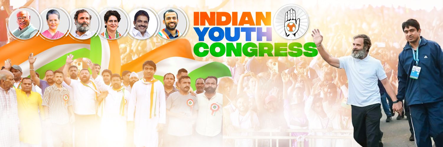 Indian Youth Congress's banner