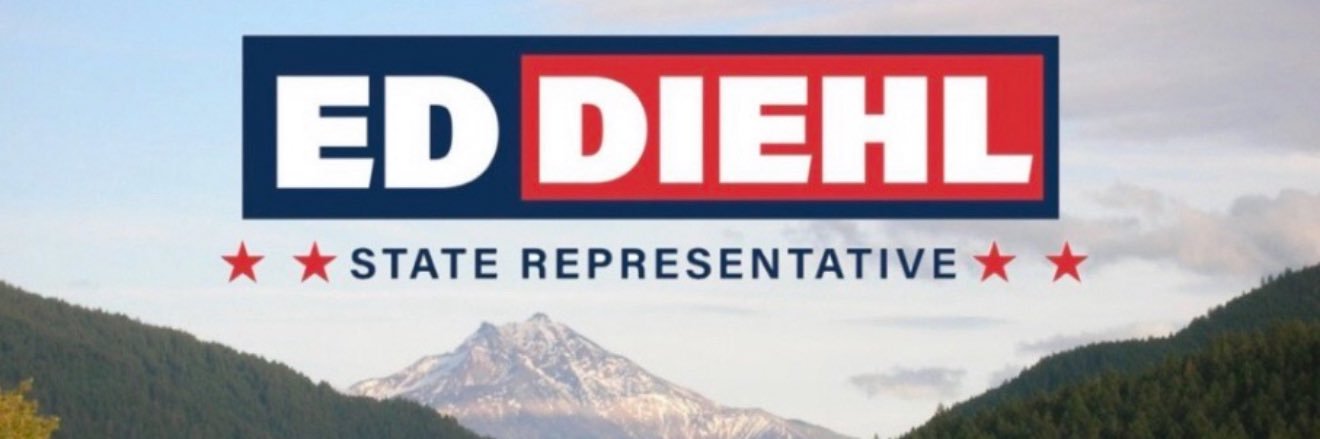 Rep. Real Diehl's banner