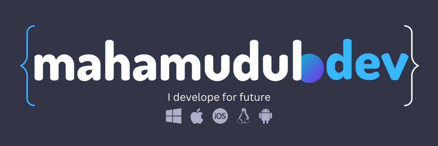 MahamudulDev's profile banner image
