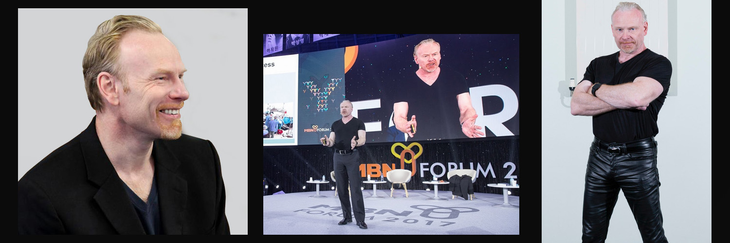 Max More, Proactionary and Extropic banner