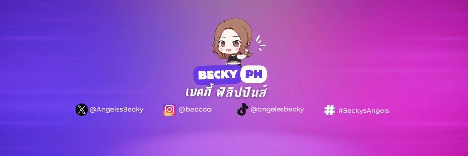 BECKY PHILIPPINES OFFICIAL Profile Banner