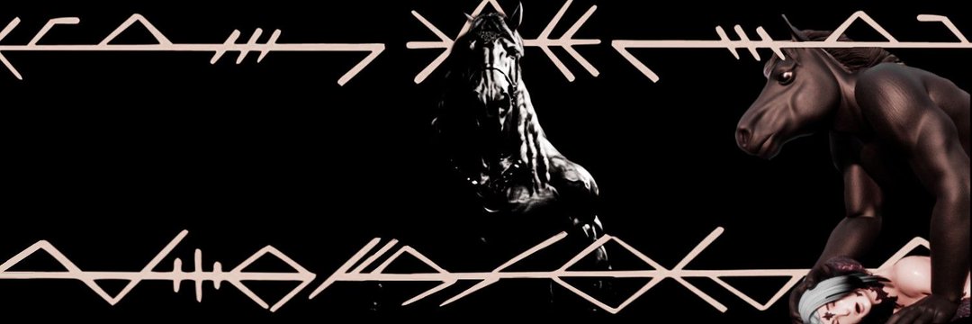 𝐀𝐗𝐄𝐋 𝐓𝐇𝐄 𝐇𝐎𝐑𝐒𝐄 𝐌𝐀𝐍 . banner