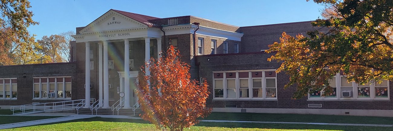 Roosevelt Elementary School, Rahway NJ banner