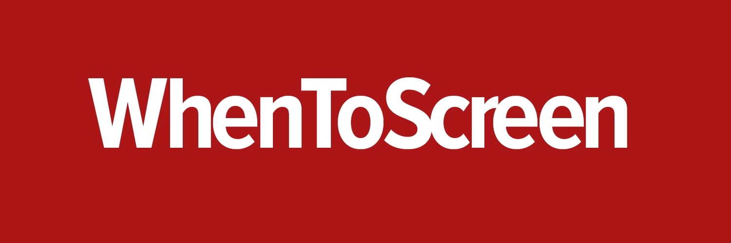 When To Screen banner