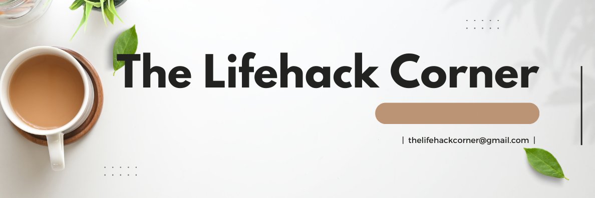 LifehackCorner's profile banner image