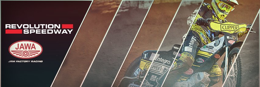 Revolution Speedway banner
