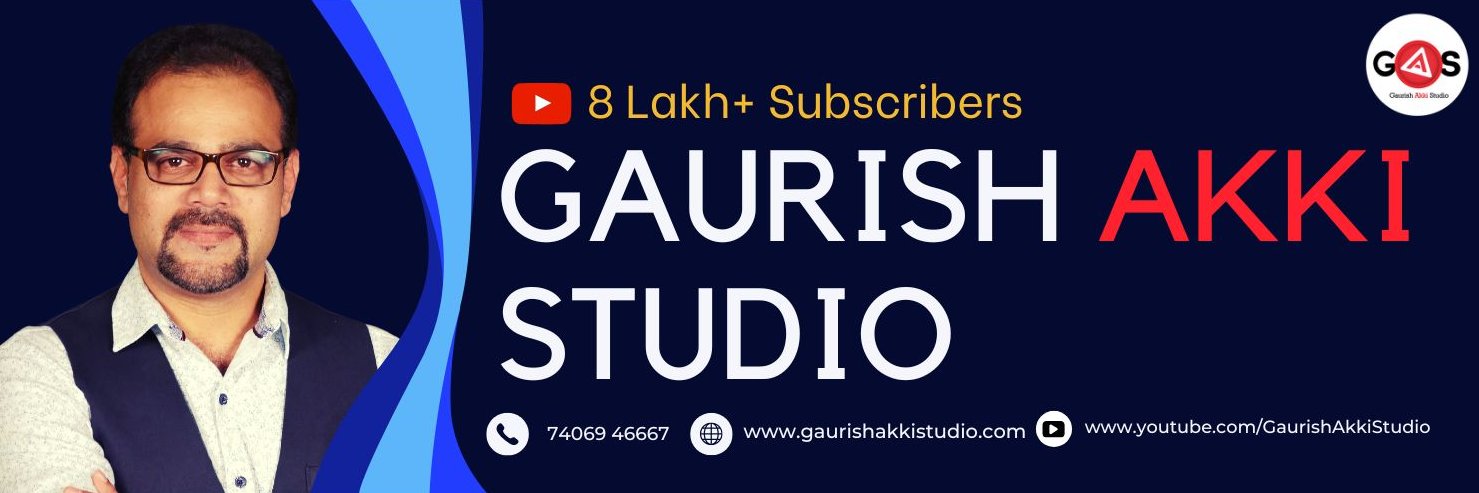 Gaurish Akki Studio banner