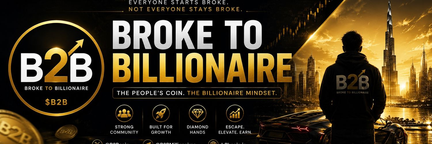 Broke To Billionaire $B2B banner