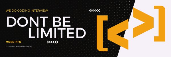 TechScreenPro Profile Banner