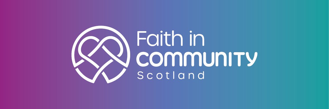 Faith in Community Scotland 🧡 banner