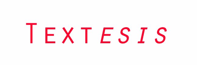 Textesis banner
