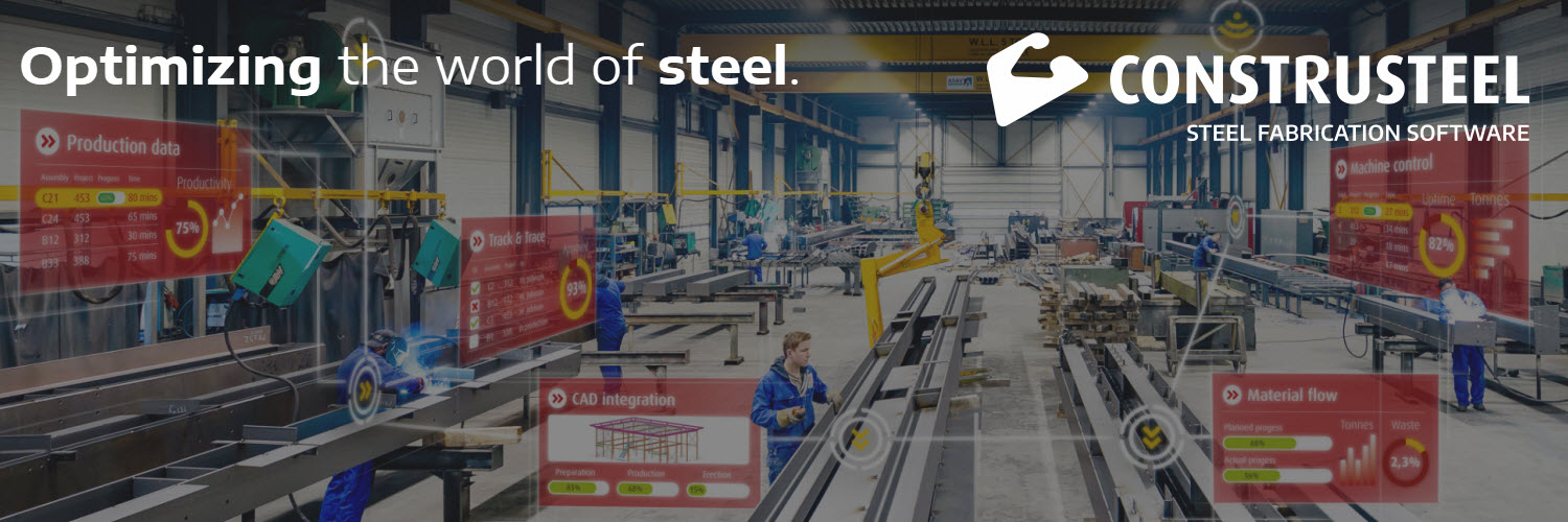 ConstruSteel | Steel fabrication software banner