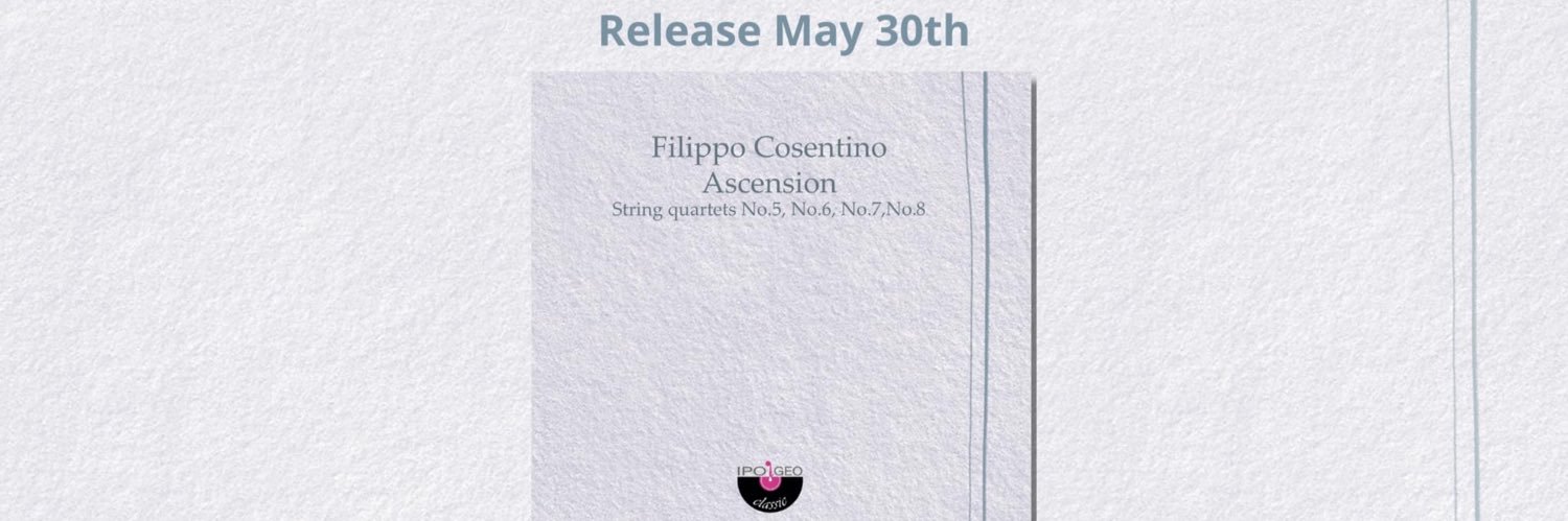 Filippo Cosentino Official banner