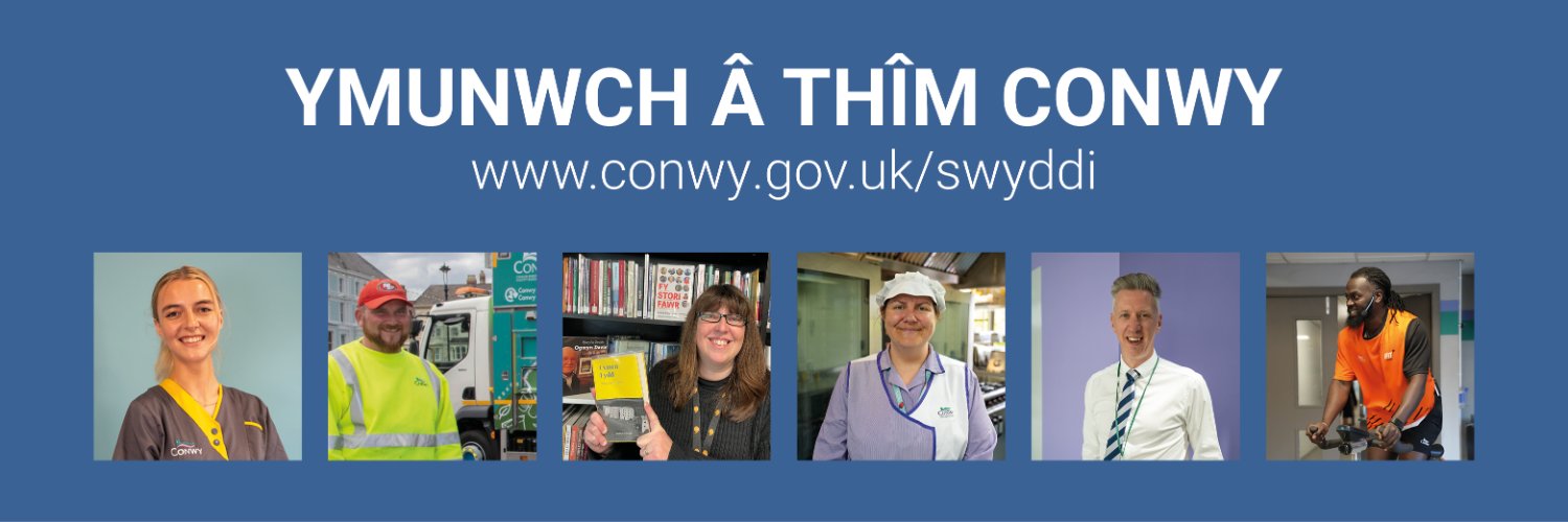 Cyngor Conwy banner