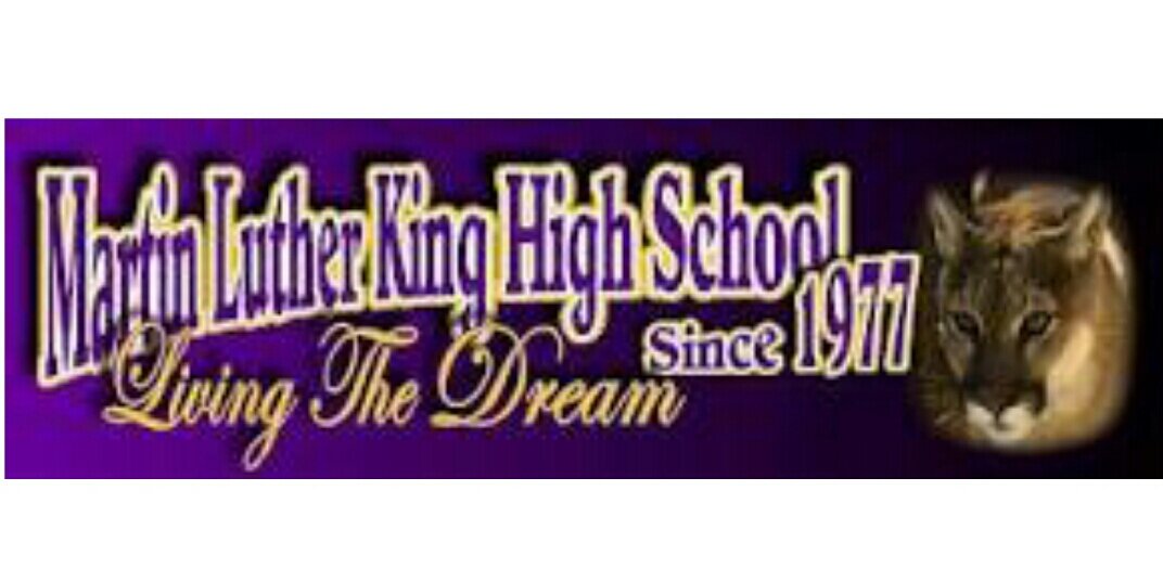 MLK High School banner