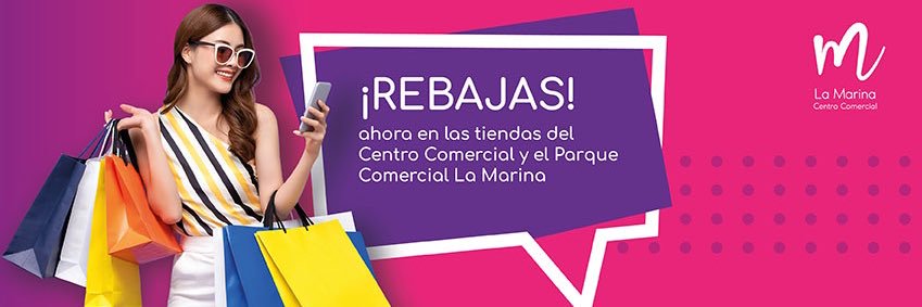Centro Comercial La Marina banner