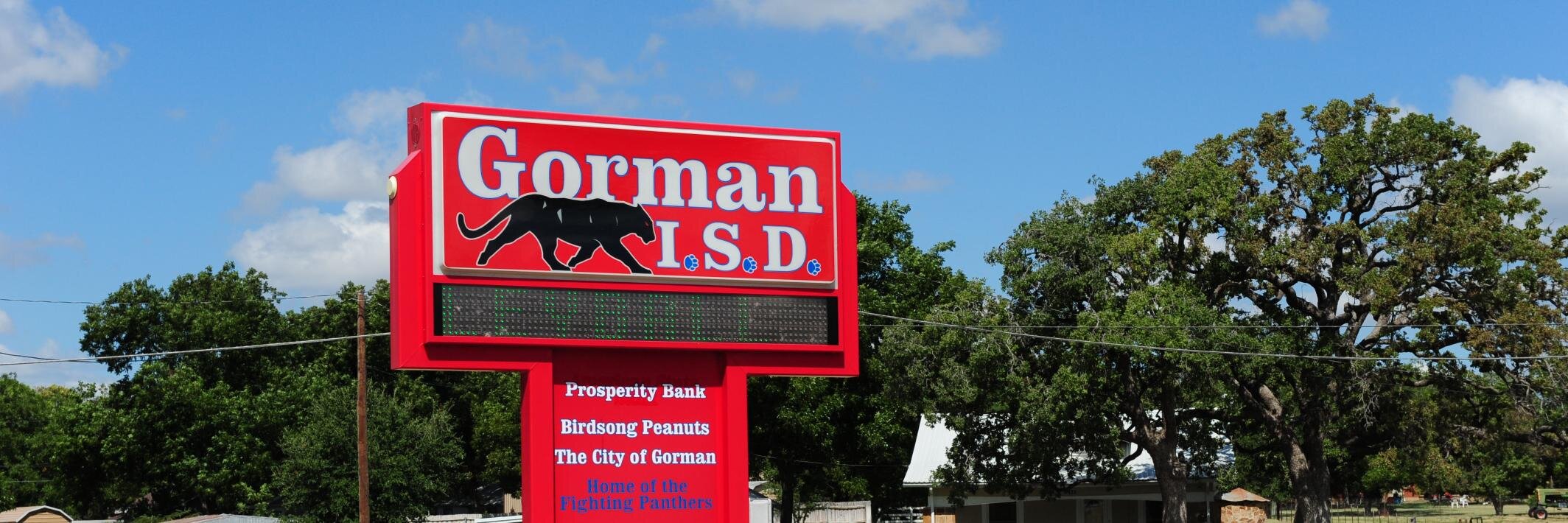 GormanISD's profile banner image