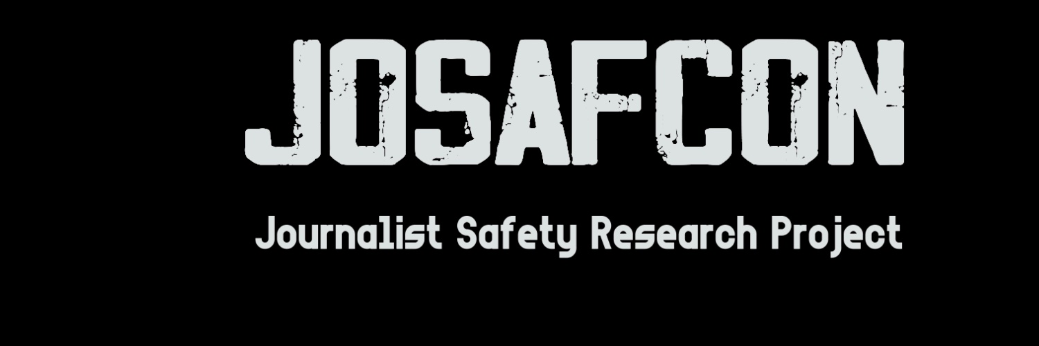Journalist Safety, JOSAFCON Project banner