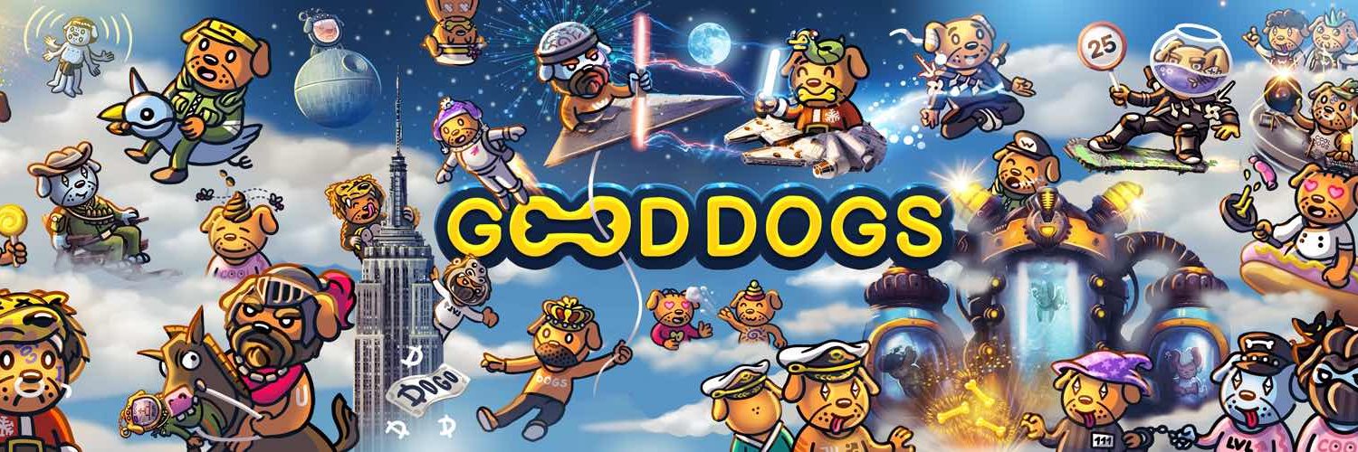 GOOD DOGS banner